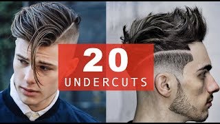 20 Different Undercut Hairstyles + BEST 2017-2018 Trends for Men