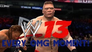 WWE 13 - How to perform Every OMG Moment (Spectacular moments Tutorial)