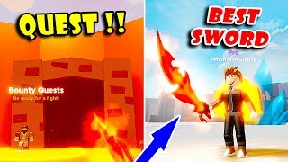 Buying The Best INFERNAL SWORD & How to Use Swords in Drilling Simulator! [Roblox]