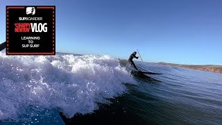 SUP Vlogger Ep8 / Learning to SUP Surf