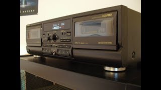 Окончание ремонта кассетной деки Technics RS-TR474
