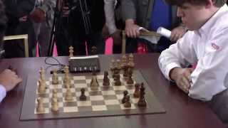 GM Morozevich (Russia) - GM Carlsen (Norway)
