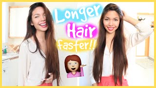 How To Grow Out Your Hair Longer & Faster! | MissTiffanyMa