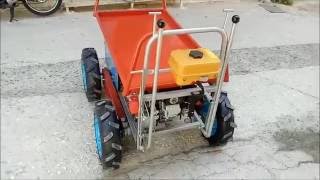 Μεταφορικό καρότσι 4x4 Ελαιοραβδιστικό-Ψεκαστικό Power wheelbarrow