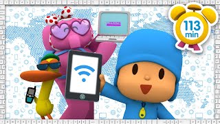 ?POCOYÓ en ESPAÑOL - Día de Internet Segura [113 minutos] CARICATURAS y DIBUJOS ANIMADOS para niños