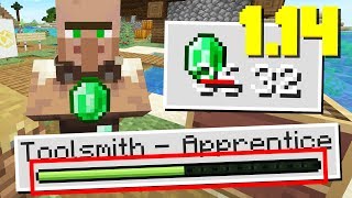 NEW Minecraft 1.14 Snapshot - HUGE VILLAGER UPDATE! (Trades, Levels, Discounts) 19w11a