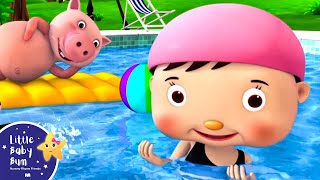 Swimming Song | Little Baby Bum | Nursery Rhymes for Babies | ABCs and 123s