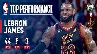 LeBron James Defends The Land In Game 4 To Tie Series 2-2