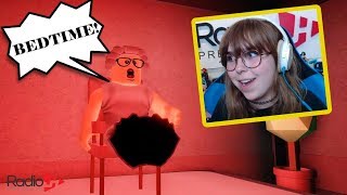 BEDTIME Sleepover At GRANDMA'S VLOG | Roblox RadioJH Games