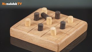 Игра "Крестики-нолики" лобзиком своими руками