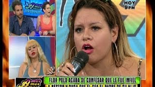 Flor Polo: "Hablo porque ya Néstor se está haciendo una prueba de ADN"