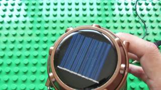 Unboxing GH-5800T 6 LED Solar Rechargeable Camping Lantern