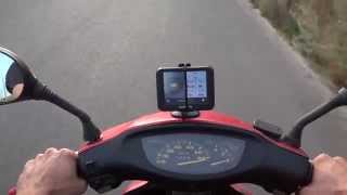 Разгон Honda Dio МАКСИМАЛКА по GPS