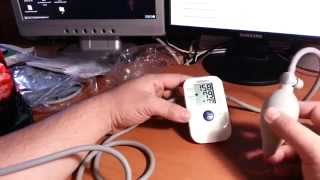 Тонометр полуавтомат Omron s1, комплект. Видео.