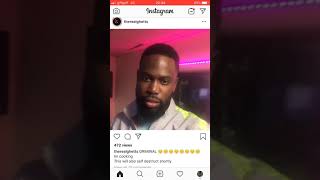 GHETTS SHOWING NEW MUSIC FT GRIMINAL! (Deleted clip)