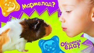 Еда против Мармелада - ЧЕЛЛЕНДЖ! Real Food vs Gummy Food - CANDY CHALLENGE