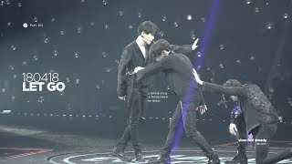 180418 방탄소년단 지민 (BTS JIMIN) - Let Go (4K fancam)