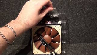 Noctua NF-P12 PWM fan unboxing and preview