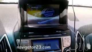 Прошивка, русификация, навигация i-Navi ES500 Hyundai ix35 Tucson