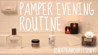 Pamper Evening Routine :: JonathanCurtisOnYT