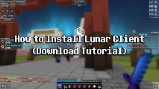 Lunar Client RELEASE! How to Install + How to Download! (Official Download & Setup) CheatBreaker V2