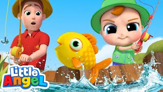 12345 Once I Caught a Fish | Playing with the Family & More Nursery Rhymes by Little Angel