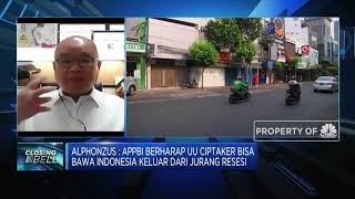 UU Ciptaker, APPBI: Harapan Agar RI Cepat Keluar dari Jurang Resesi