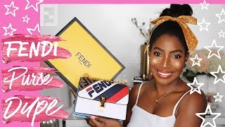 FENDI KAN I BAG UNBOXING DUPE | Whitney Wiley