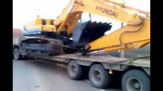 КАМАЗ с тралом вытаскивает СКАНИЮ
