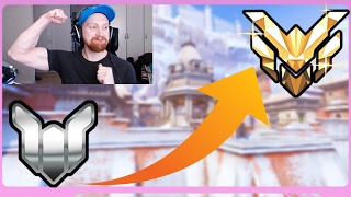 From PLATINUM To MASTER in 2 DAYS - Overwatch Gameplay #15 Rank Up