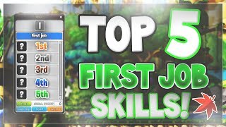 MapleStory - Top Five First Job Skills!