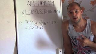 Body Change # Tag 5/30 Tagesbedarf an Kalorien ausrechnen
