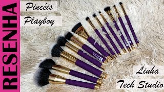 Pincéis Linha Tech Studio Playboy