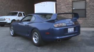 Sharkey's 1300whp RSP Supra BURNOUT & DYNO @ SP