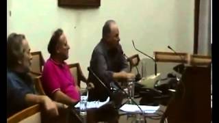 Ομιλία Γ. Πάντζα στο Δημοτικό Συμβούλιο στη Χασιά