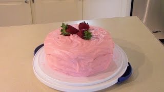 Rod's Fresh Strawberry Cake
