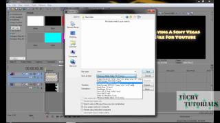 Sony Vegas Pro 9.0 Tutorial: How to Upload a Video to Youtube!