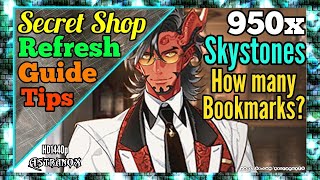 EPIC SEVEN Secret Shop Refresh (950 Skystone=BM?) Covenant Bookmarks & Gear! Epic 7 [Guide & Tips]