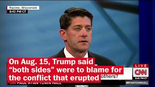 Four takeaways from Paul Ryan’s CNN town hall