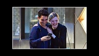 Elle Fanning and 'Handmaid's Tale' Star Max Minghella Cuddle Up in London: Pic! | Entertainment T...