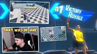 Reacting to the BEST Trickshots on my map... (INSANE)