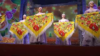Танец с Платками. Фольклорное шоу «Золотое кольцо» . GOLDEN RING SHOW