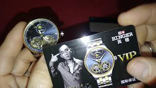 Watch BINGER double tourbillon B-8606M-1Español