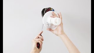Cómo instalar un portalámparas - Curso del Bricolaje