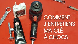 Entretenir sa clé à chocs - LUBRIFIEZ !