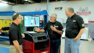 Hunter's Quick Check Wheel Alignment System on Velocity Channel's Motorhead Garage