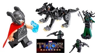 LEGO Super Heroes Тор 3: Рагнарёк Решающая битва за Асгард 76084 Тор против Халка Бой на арене 76088