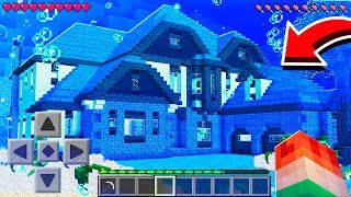 WORLD'S LARGEST UNDERWATER PE MINECRAFT HOUSE!