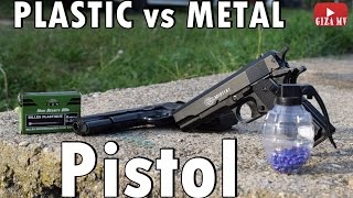 Colt 1911 metallic Vs Colt 1911plastic