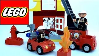 Lego пожарная часть - Обзор конструктора Lego Duplo